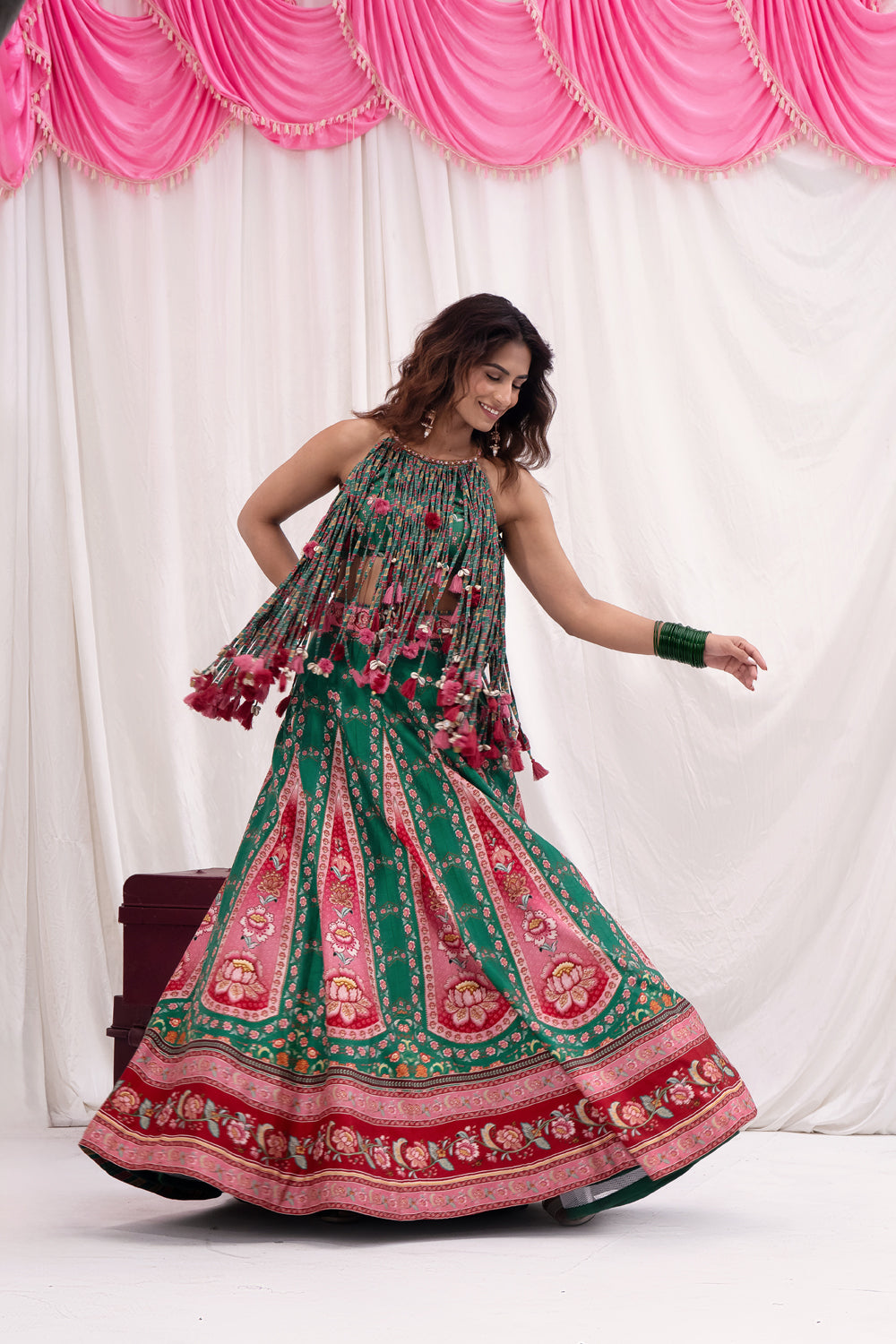 PANNA GHOOMAR LEHENGA
