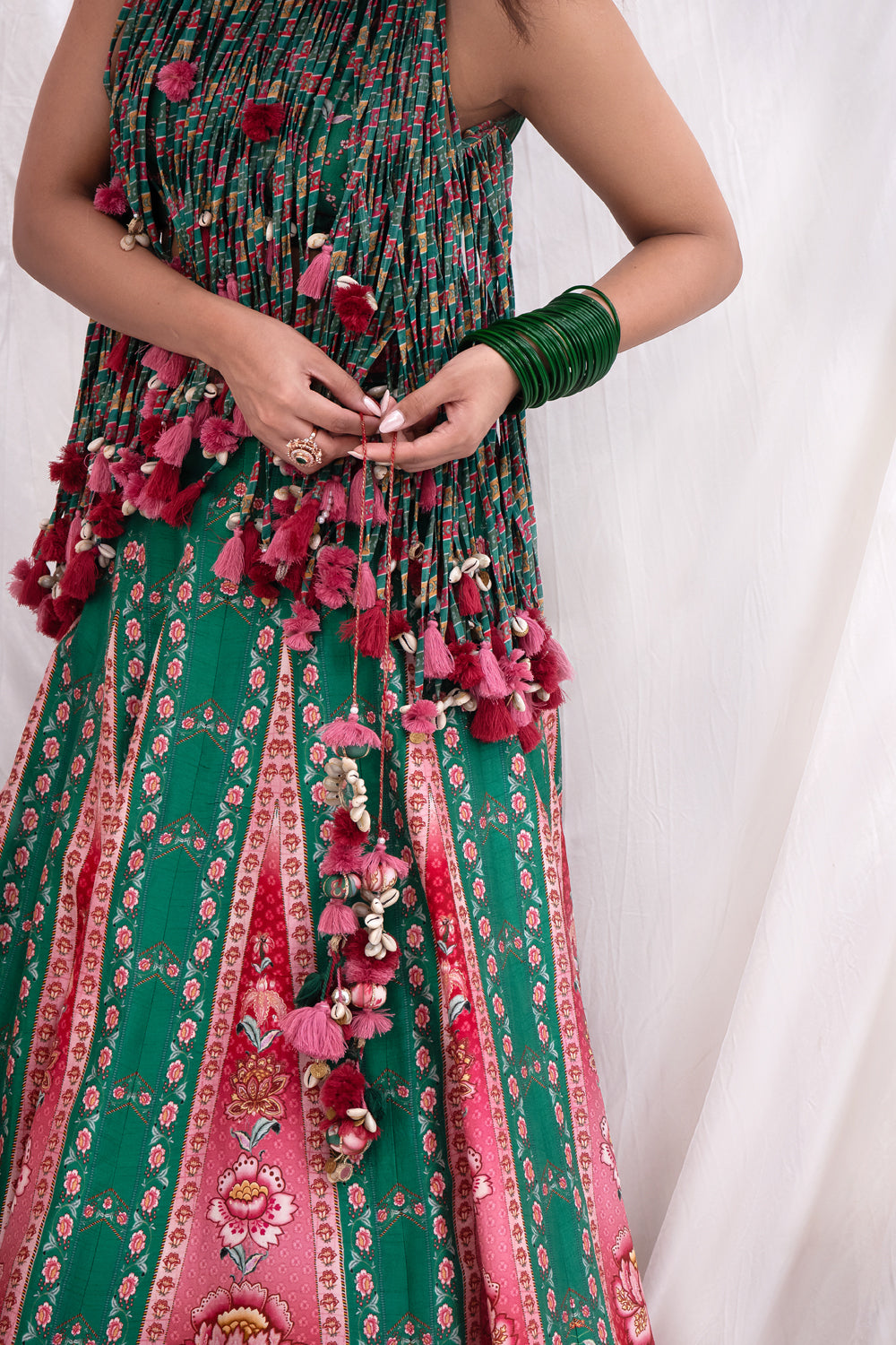 PANNA GHOOMAR LEHENGA