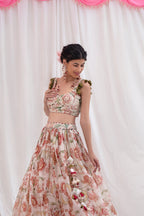 CHANDANI PHOOL LEHENGA