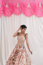 CHANDANI PHOOL LEHENGA