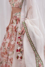 CHANDANI PHOOL LEHENGA