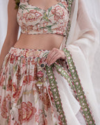 CHANDANI PHOOL LEHENGA