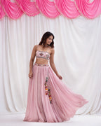 GULABI AABHA LEHENGA