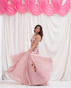 GULABI AABHA LEHENGA