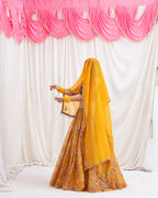 SUNEHRI RANG LEHENGA