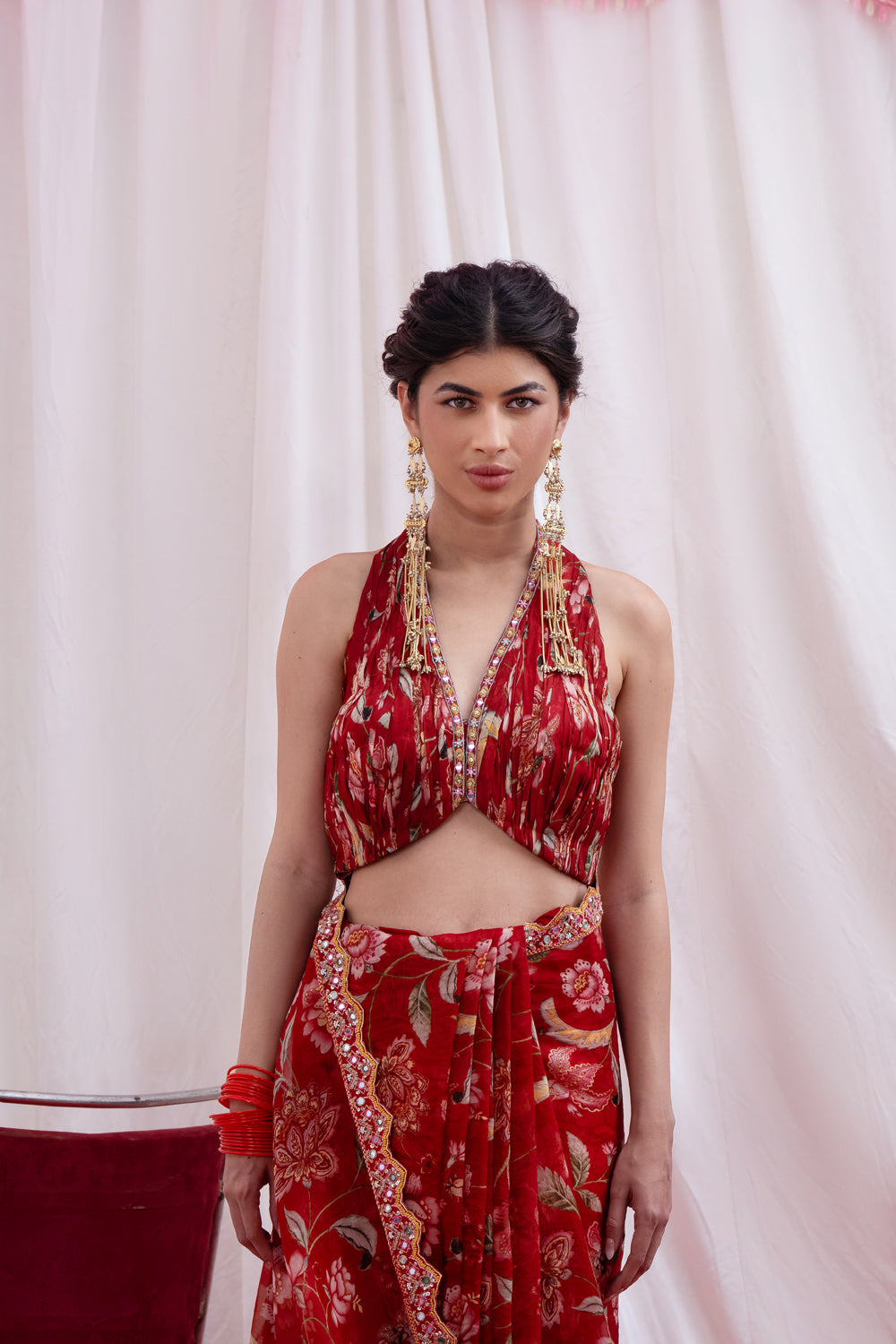 GULNAAR SHEESHA SAREE