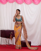 SUNEHRI TARANG SAREE