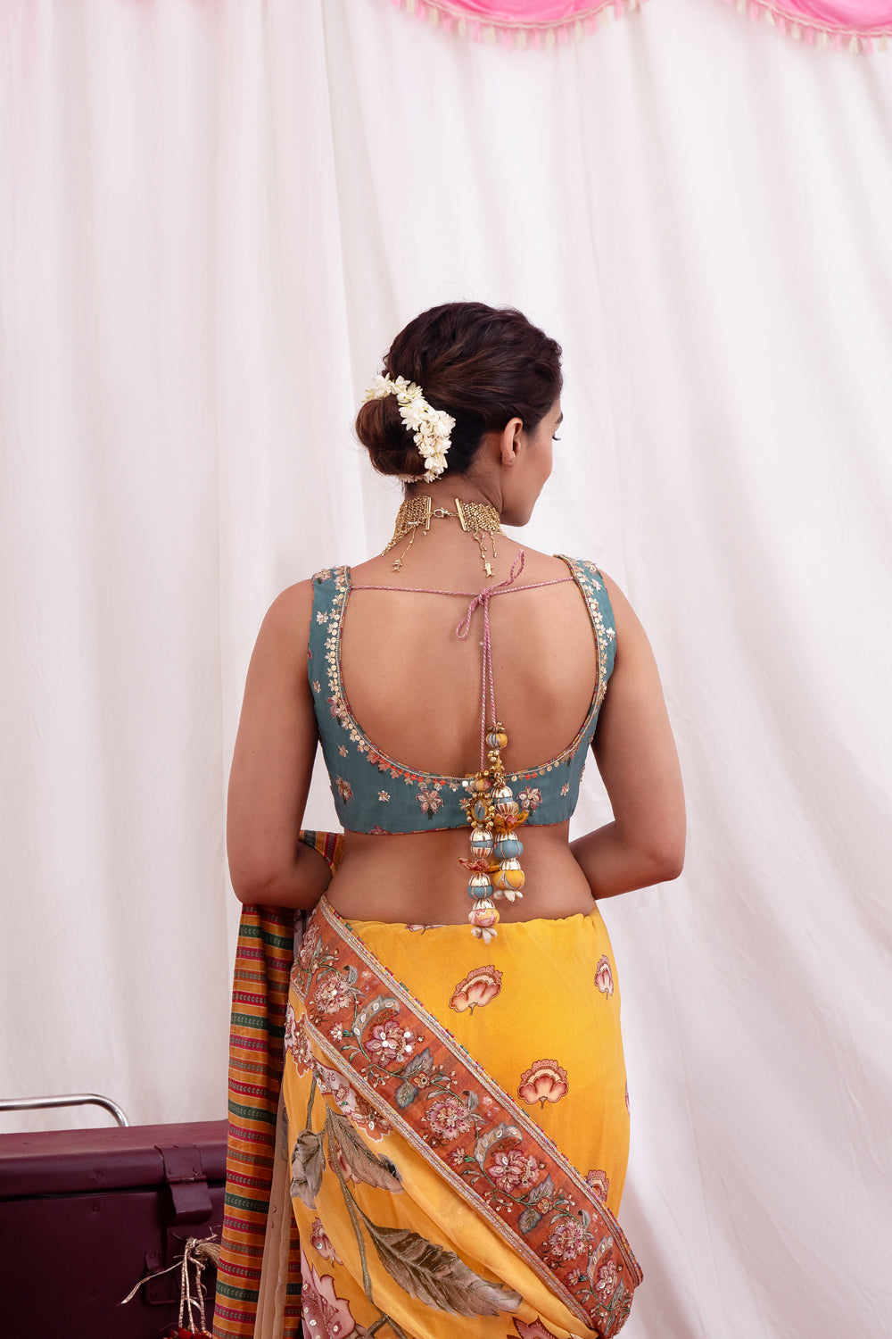SUNEHRI TARANG SAREE