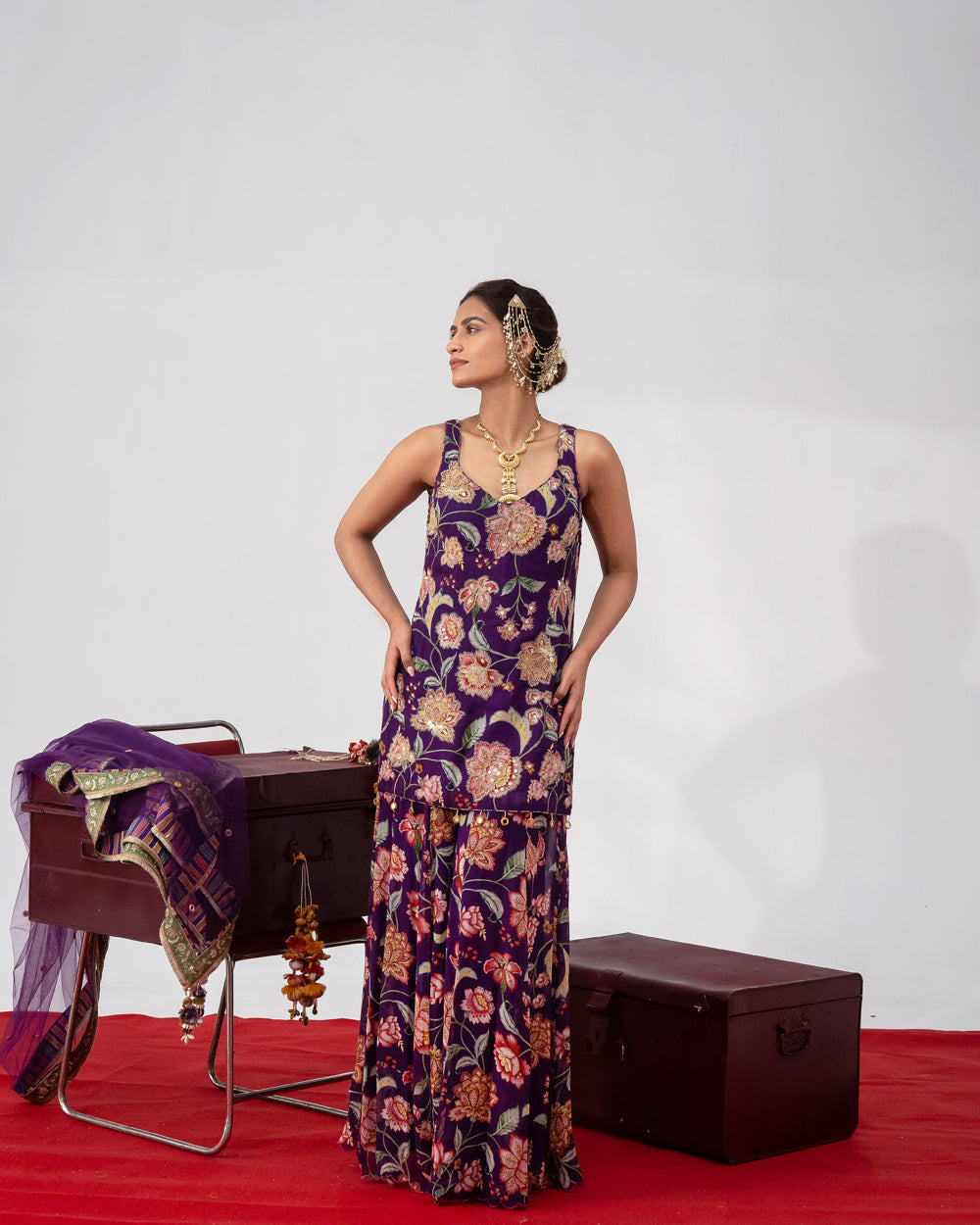 JAMUNI GULZAAR SHARARA SET