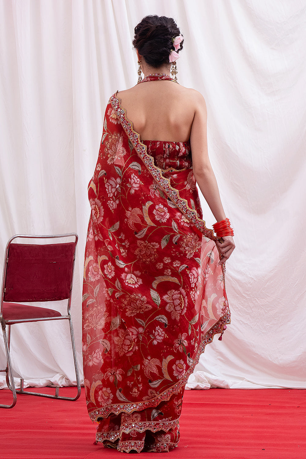 GULNAAR SHEESHA SAREE