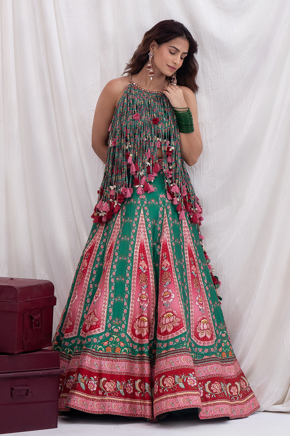 PANNA GHOOMAR LEHENGA