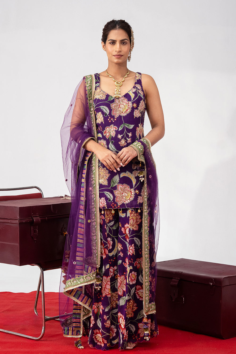 JAMUNI GULZAAR SHARARA SET