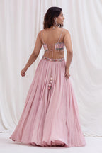 GULABI AABHA LEHENGA